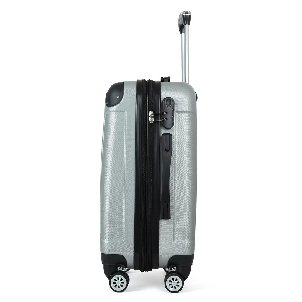 Fashion luggage 20/24/28 inch ABS lightweight luggage wholesale travel box set