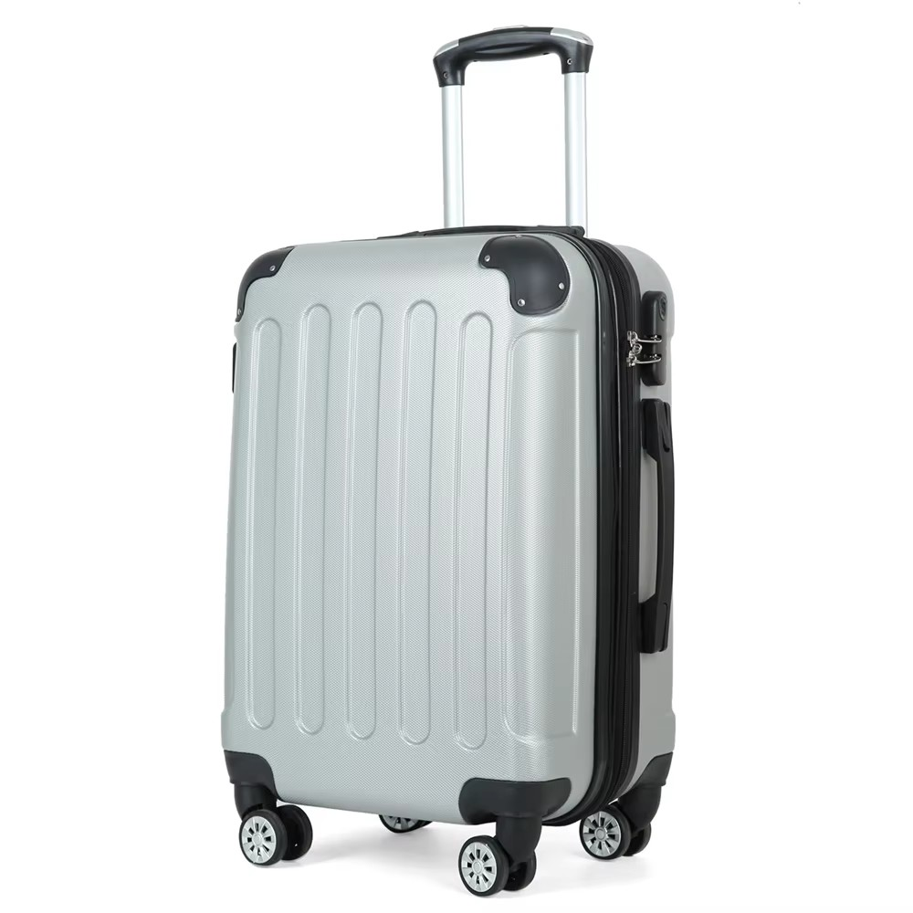 Fashion luggage 20/24/28 inch ABS lightweight luggage wholesale travel box set