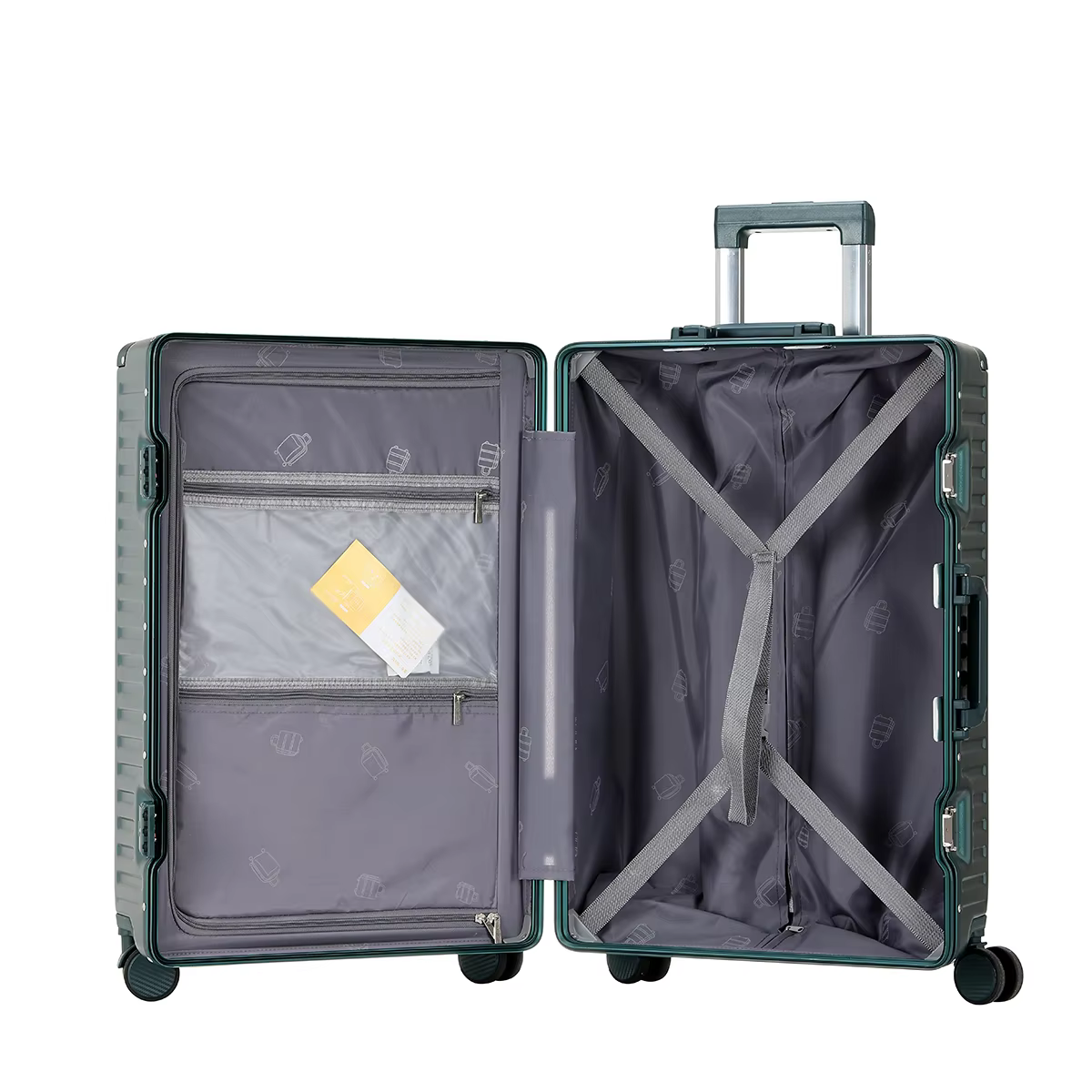 28 inch luggage | PC material | Suitable for business long-distance travel | Reinforced durable design