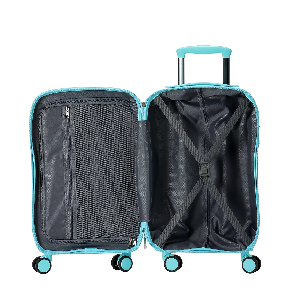 Newly designed children’s mini suitcase | PC+ABS material | TSA lock security | Customized logo personalized service