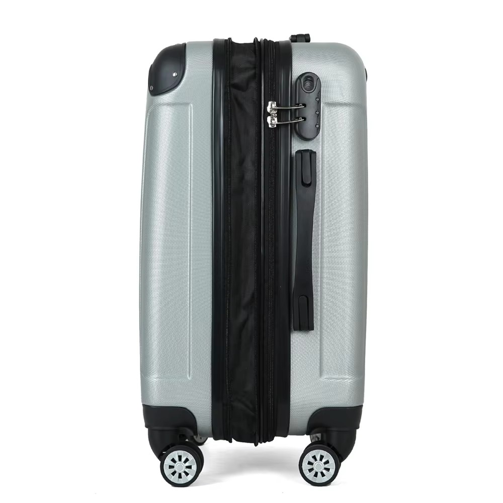 Fashion luggage 20/24/28 inch ABS lightweight luggage wholesale travel box set
