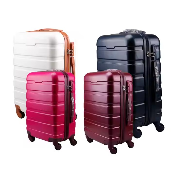 Luggage Travel Bags Suitcases 360 Degree Wheel ABS Trolley Case Lightweight Hard Shell Suitcase